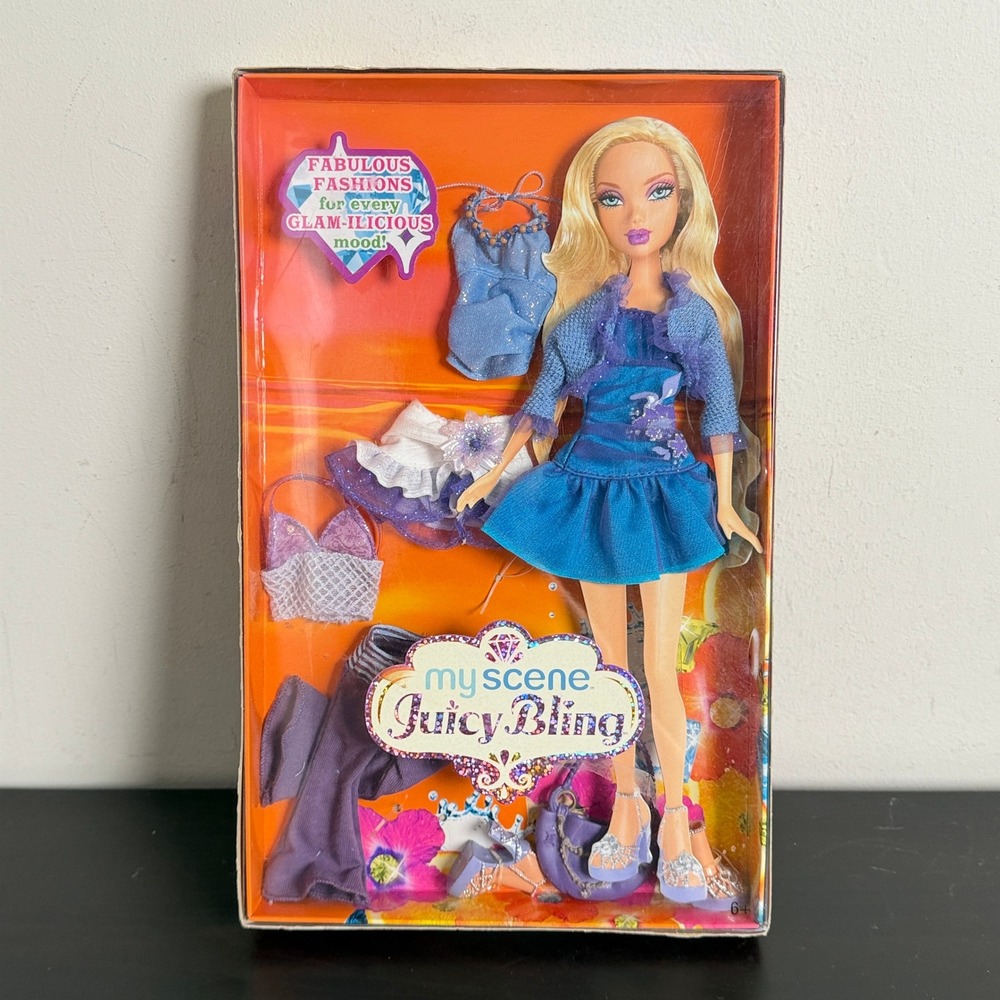 2006 Mattel Barbie My Scene Juicy Bling Fashions 3 Outfits Glam-ilicious **READ